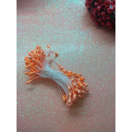 Тычинки на нитке  3 мм, цена за 100 шт